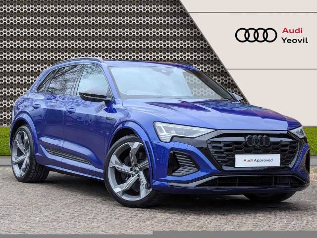 Audi Q8 e-tron Vorsprung e-tron  370,00 kW 4x4 vehicle Electric Ultra blue, metallic
