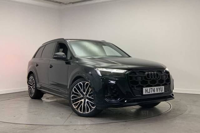 Audi Q7 3.0 SUV  Vorsprung 55 TFSI quattro 340 PS tiptronic 4x4 vehicle Petrol Mythos Black Metallic