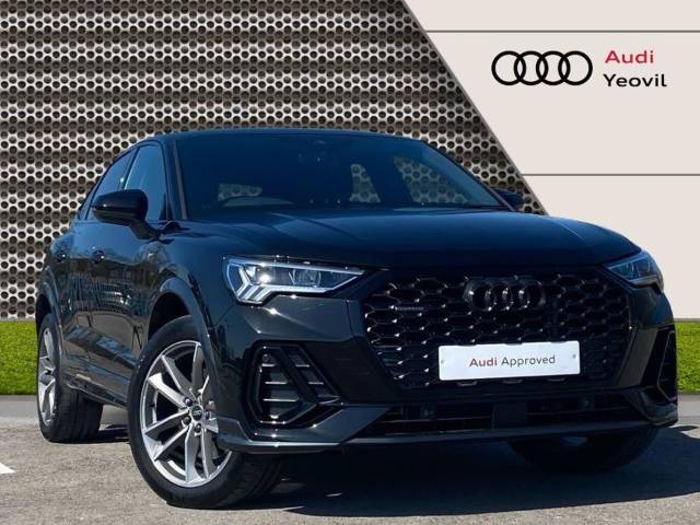 Audi Q3 Sportback 2.0 Black Edition 40 TFSI quattro 190 PS S tronic Hatchback Petrol Mythos black, metallic