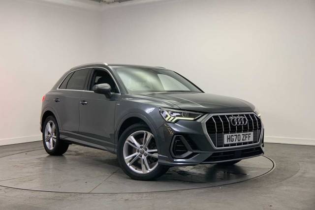 Audi Q3 2.0 S line 40 TFSI quattro 190 PS S tronic 4x4 vehicle Petrol Daytona Grey Pearlescent