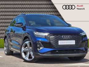 Audi Q4 e-tron at Poole Audi Poole