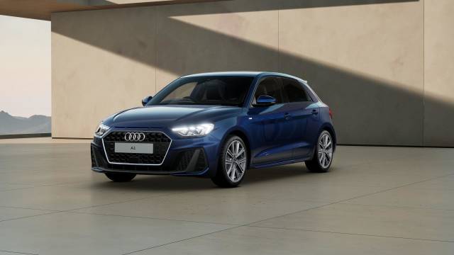 Audi A1 Sportback AUDI A1 Sportback S line 25 TFSI 95 PS 5-speed Sportback Petrol Navarra blue, metallic