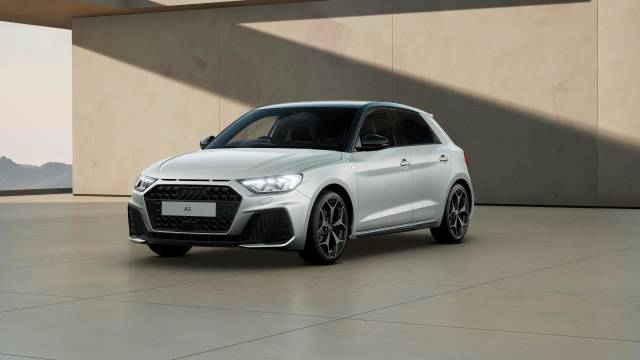 Audi A1 Sportback AUDI A1 Sportback Black Edition 30 TFSI 116 PS S tronic Sportback Petrol Dew silver, metallic Mythos bl