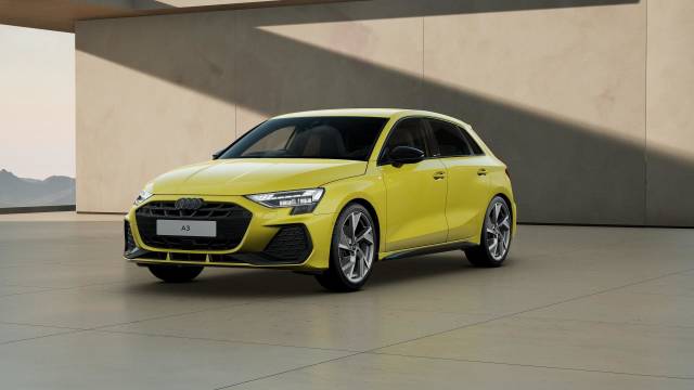 Audi A3 Sportback AUDI A3 Sportback Black Edition 35 TFSI 150 PS S tronic Sportback Petrol Python yellow, metallic