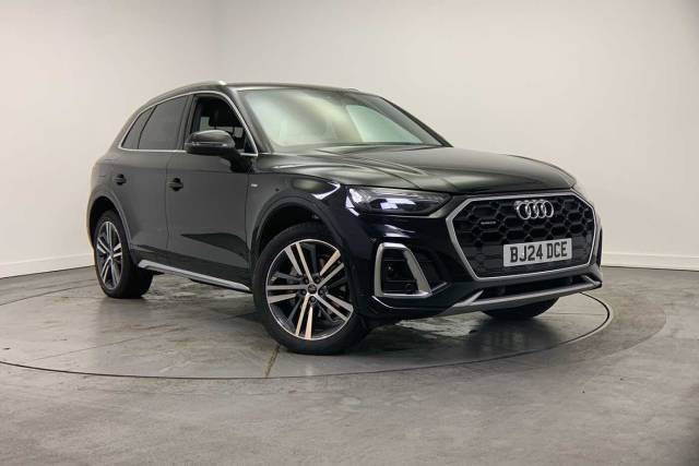 Audi Q5 2.0 S line 40 TDI quattro 204 PS S tronic 4x4 vehicle Diesel Mythos black, metallic