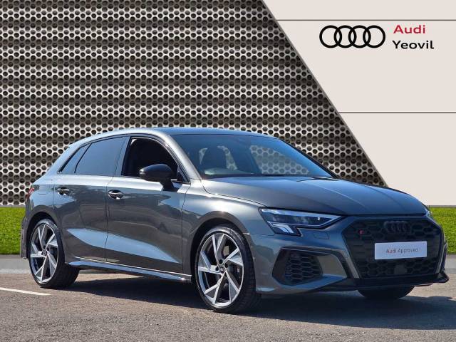 Audi S3 Sportback 2.0 Black Edition TFSI  310 PS S tronic Hatchback Petrol Daytona Grey Pearl Effect