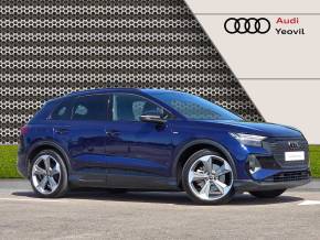 Audi Q4 e-tron at Poole Audi Poole