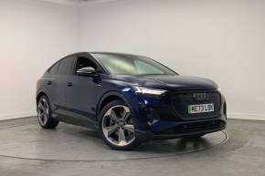 Audi Q4 e-tron at Poole Audi Poole