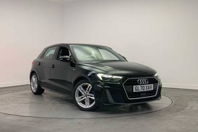 Audi A1 Sportback 1.5 S line 35 TFSI  150 PS S tronic Hatchback Petrol Myth Black Metallic