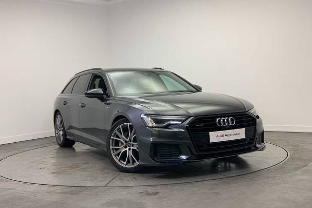 Audi A6 2.0 Avant Black Edition 40 TDI quattro 204 PS S tronic Estate Diesel Daytona Grey Pearlescent