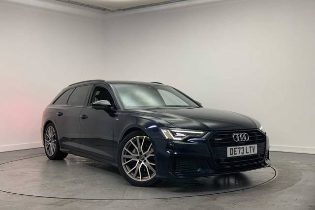 Audi A6 2.0 Avant Black Edition 40 TDI quattro 204 PS S tronic Estate Diesel Firmament Blue Metallic