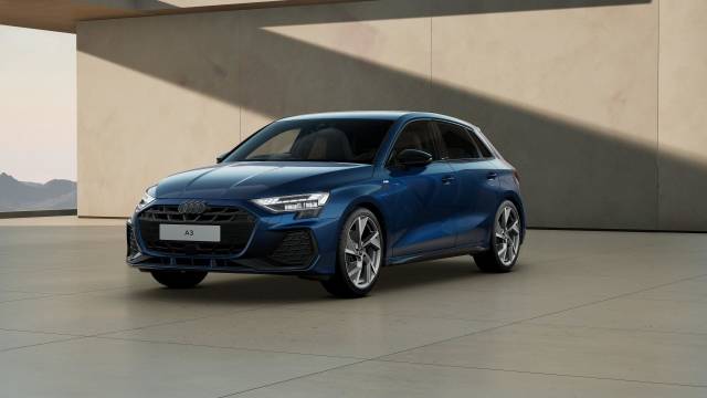 Audi A3 Sportback AUDI A3 Sportback Black Edition 35 TDI 150 PS S tronic Sportback Diesel Ascari blue, metallic