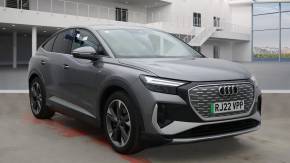 Audi Q4 e-tron at Poole Audi Poole