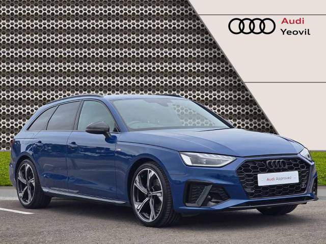 Audi A4 Avant 2.0 Avant Black Edition 35 TFSI  150 PS S tronic Estate Petrol Ascari Blue Metallic