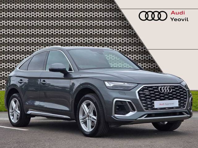 Audi Q5 Sportback 2.0 S line 45 TFSI quattro 265 PS S tronic Hatchback Petrol Daytona grey, pearl effect