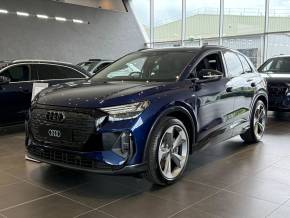 Audi Q4 e-tron at Poole Audi Poole