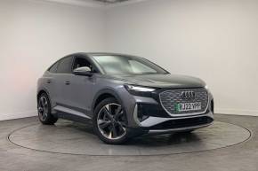 Audi Q4 e-tron at Poole Audi Poole