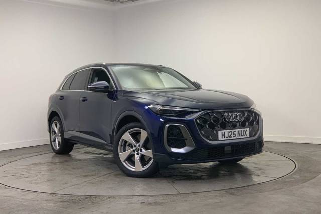 Audi Q5 2.0 SUV S line TDI quattro 204 PS S tronic 4x4 vehicle Diesel Navarra blue, metallic