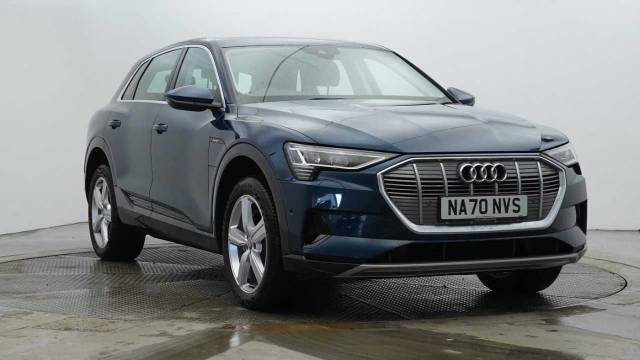 Audi E-tron Technik 50 quattro 230,00 kW 4x4 vehicle Electric Galaxy Blue Metallic