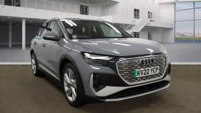 Audi Q4 e-tron 2022 at Poole Audi Poole
