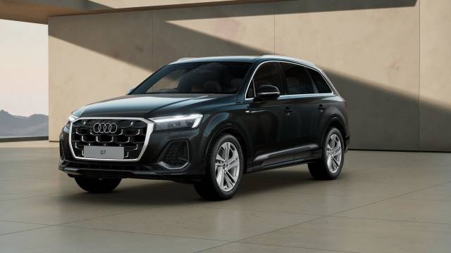 Audi Q7 AUDI Q7 SUV S line TDI quattro 286 PS tiptronic SUV Diesel Mythos black, metallic