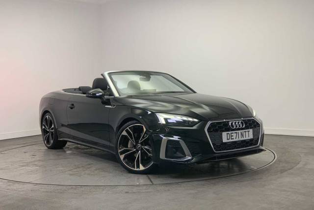Audi A5 Cabriolet 2.0 Edition 1 40 TFSI  204 PS S tronic Convertible Petrol Mythos Black Metallic