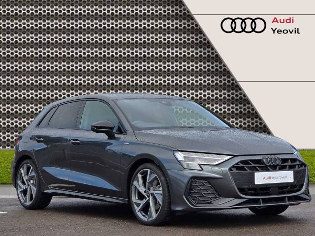 Audi A3 Sportback 1.5 Black Edition 35 TFSI  150 PS S tronic Hatchback Petrol Daytona Grey Pearl Effect