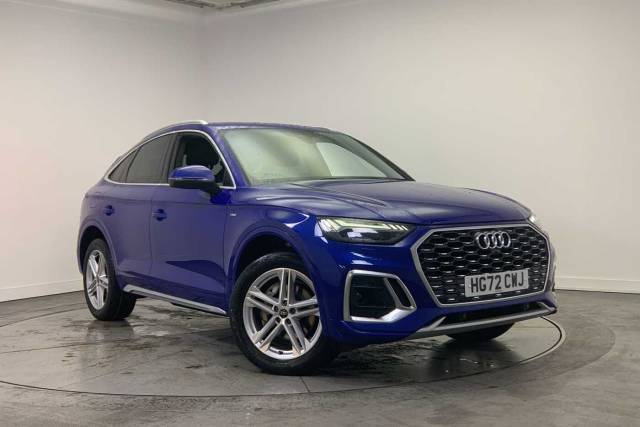 Audi Q5 Sportback 2.0 S line 40 TDI quattro 204 PS S tronic Hatchback Diesel Ultra blue, metallic