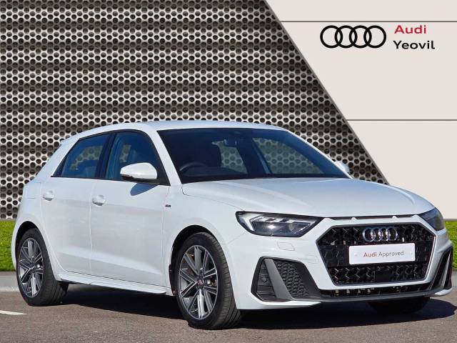 Audi A1 Sportback 1.5 S line 35 TFSI  150 PS S tronic Hatchback Petrol Glacier White Metallic