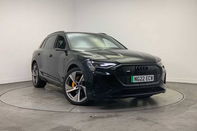 Audi E-tron Vorsprung 55 quattro 300,00 kW 4x4 vehicle Electric Mythos black, metallic