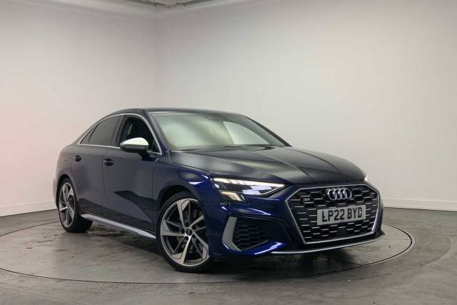 Audi S3 Saloon 2.0 TFSI  310 PS S tronic Saloon Petrol Navarra blue, metallic