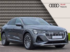 Audi e-tron Sportback 2022 at Poole Audi Poole