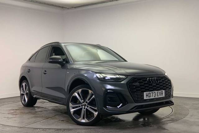 Audi Q5 Sportback 2.0 Black Edition 45 TFSI quattro 265 PS S tronic 4x4 vehicle Petrol Daytona Grey Pearl Effect
