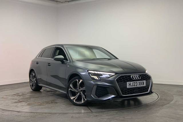 Audi A3 Sportback 1.5 S line 35 TFSI  150 PS S tronic Hatchback Petrol Daytona grey, pearl effect