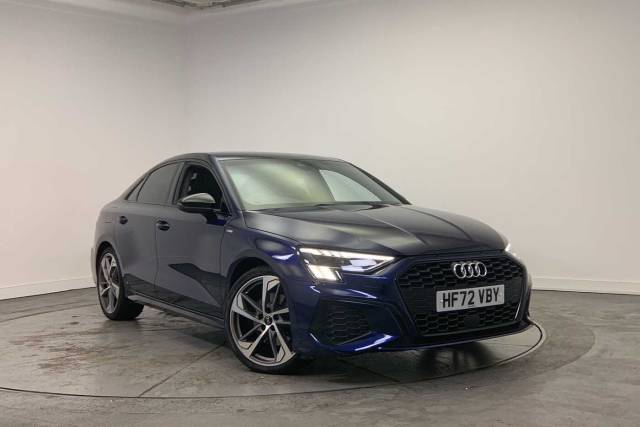 Audi A3 Saloon 2.0 Edition 1 35 TDI  150 PS S tronic Saloon Diesel Navarra Blue Metallic