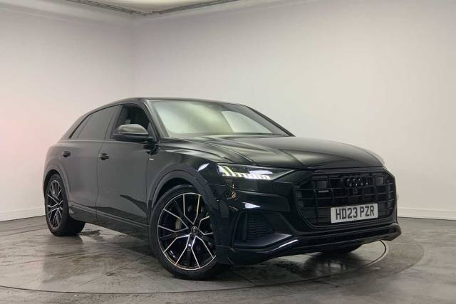 Audi Q8 3.0 Vorsprung 50 TDI quattro 286 PS tiptronic 4x4 vehicle Diesel Mythos black, metallic