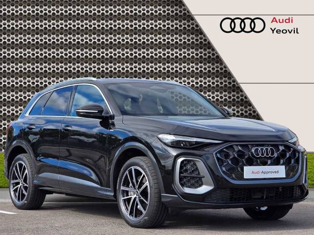 Audi Q5 2.0 SUV S line TDI quattro 204 PS S tronic 4x4 vehicle Diesel Mythos black, metallic