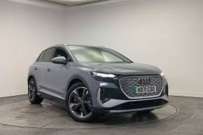 Audi Q4 e-tron 2021 at Poole Audi Poole