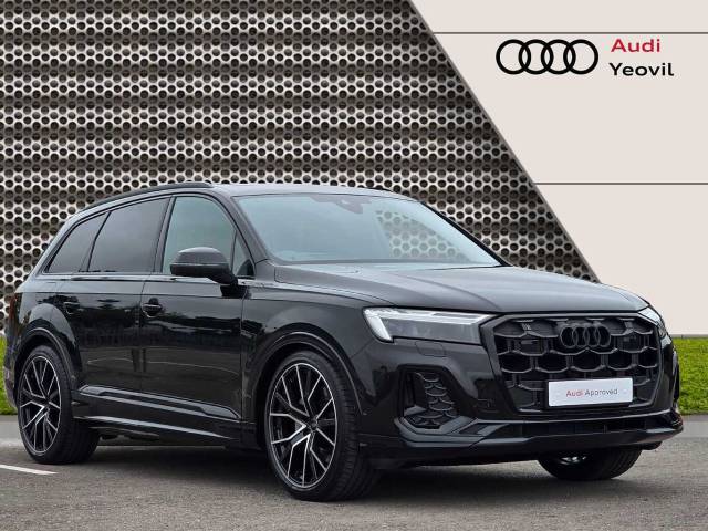 Audi Q7 3.0 SUV  Black Edition 50 TDI quattro 286 PS tiptronic 4x4 vehicle Diesel Mythos Black Metallic