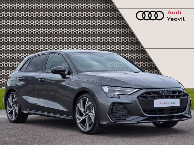 Audi A3 Sportback 1.5 Black Edition 35 TFSI  150 PS S tronic Hatchback Petrol Daytona Grey Pearl Effect