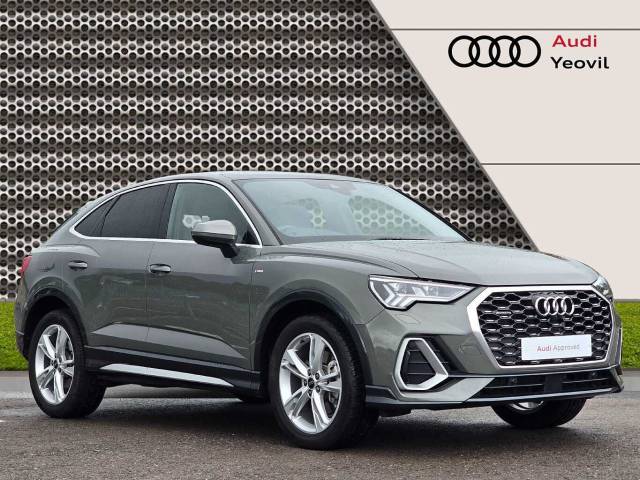 Audi Q3 Sportback 2.0 S line 45 TFSI quattro 245 PS S tronic 4x4 vehicle Petrol Chronos grey, metallic