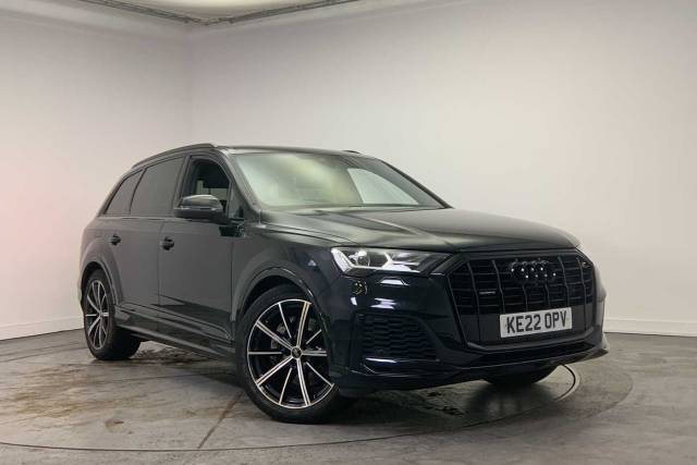 Audi Q7 3.0 Black Edition 55 TFSI quattro 340 PS tiptronic 4x4 vehicle Petrol Mythos Black Metallic