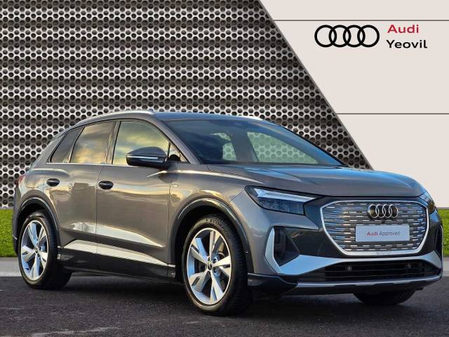 Audi Q4 e-tron Q4  S line 40 e-tron  150,00 kW 4x4 vehicle Electric Typhoon Grey Metallic