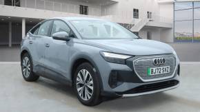 Audi Q4 Sportback e-tron 2022 at Poole Audi Poole