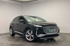 Audi Q4 e-tron 2022 at Poole Audi Poole