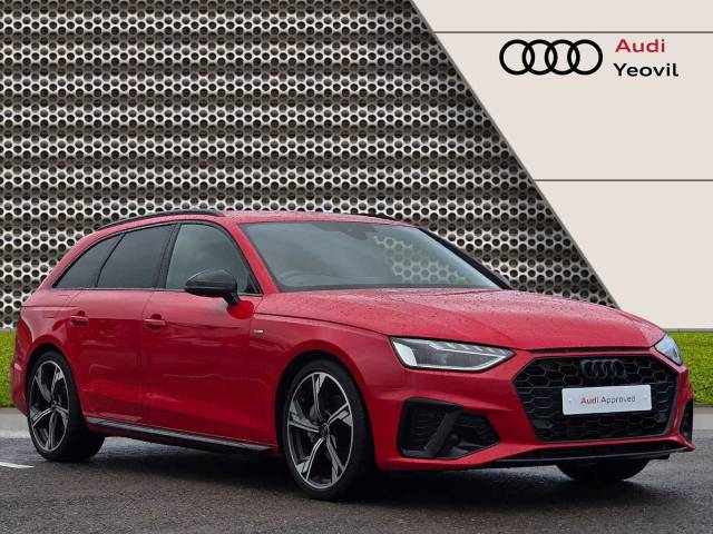 Audi A4 Avant 2.0 Avant Black Edition 40 TFSI  204 PS S tronic Estate Petrol Tango Red Metallic