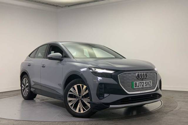 Audi Q4 Sportback e-tron Q4 Sportback Sport 35 e-tron  125,00 kW 4x4 vehicle Electric Pebblestone Grey