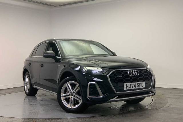 Audi Q5 2.0 S line 40 TDI quattro 204 PS S tronic 4x4 vehicle Diesel Mythos black, metallic