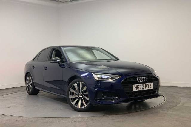 Audi A4 Saloon 2.0 Sport Edition 40 TFSI  204 PS S tronic Saloon Petrol Navarra Blue Metallic