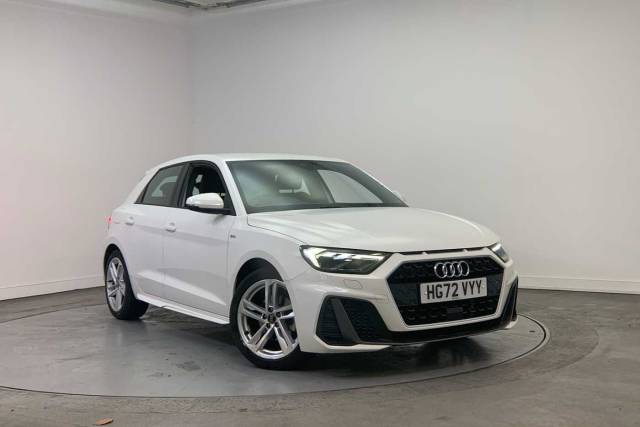 Audi A1 Sportback 1.5 S line 35 TFSI  150 PS S tronic Hatchback Petrol Cortina White
